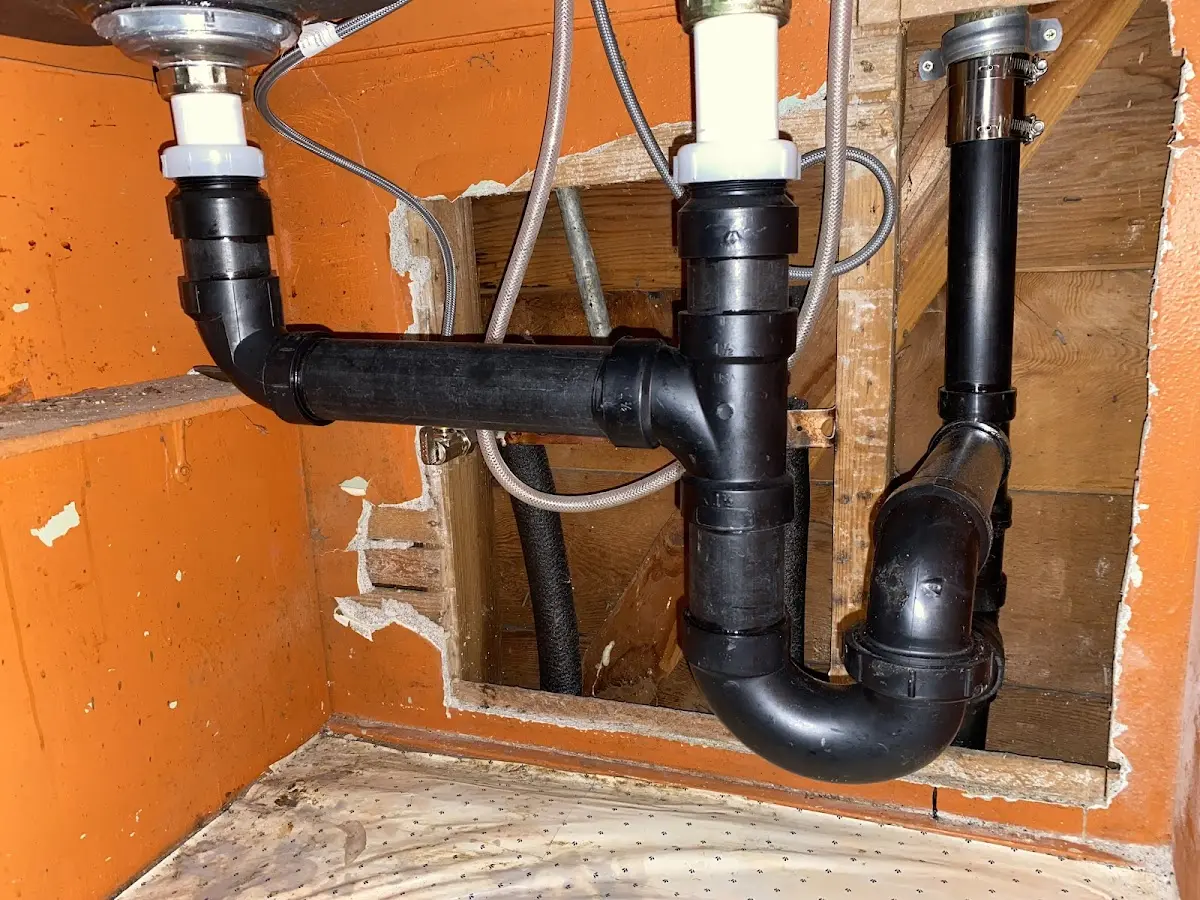 Professional Repiping Services equipment and tools on the job in Largo